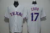 Texas Rangers #17 Shin-Soo Choo White New Cool Base Stitched Baseball Jersey,baseball caps,new era cap wholesale,wholesale hats